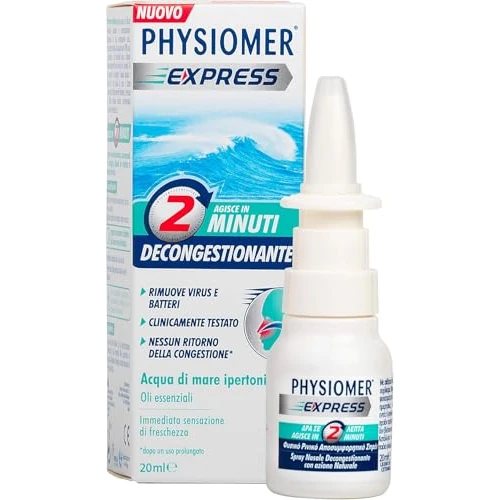 Offerta a tempo: Physiomer® Plus Fresh Spray Nasale 20ml - Congestione Forte│ 6+ anni di età - 37% da 10.90 € a 6.92 €