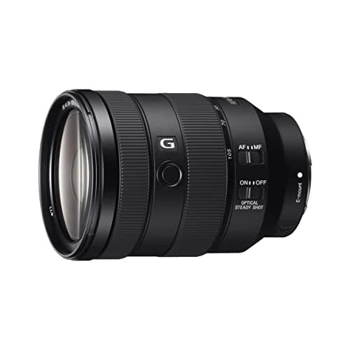 Offerta a tempo: Sony SEL24105G – Obiettivo zoom standard 24–105 mm F4 G OSS per full frame e APS-C (attacco E-Mount, ideale per l'uso quotidiano e i viaggi, compatibile con la serie A7, ZV-E10, A6400, A6700) - 29% da 1099.00 € a 779.00 €