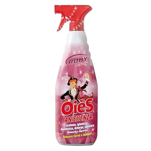 Offerta a tempo: OièS Saniessenza Detergente Profumato 750 ml - Ruby (1 Unità) - 50% da 9.99 € a 4.99 €