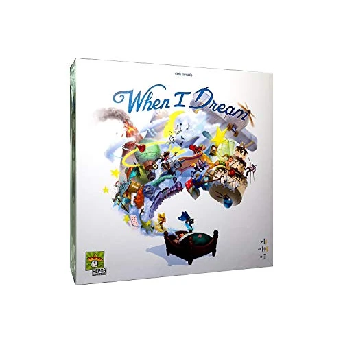 Limitiertes Angebot: Asmodee - When I Dream, Brettspiel, 4-10 Spieler, 8+ Jahre - Italienische Sprache von 35.50 EUR auf 35.50 EUR (Spare 0%)