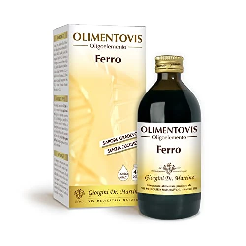 Offerta a tempo: Dr Giorgini Integratore Alimentare, Ferro Olimentovis Liquido Analcoolico - 200 ml - 29% da 20.80 € a 14.84 €