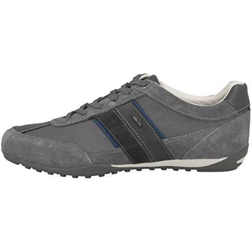 Oferta limitada: Geox U Wells C, Sneakers Hombre, Gris Dk Grey, 43 EU de 100.00 EUR a 57.37 EUR (ahorro 43%)