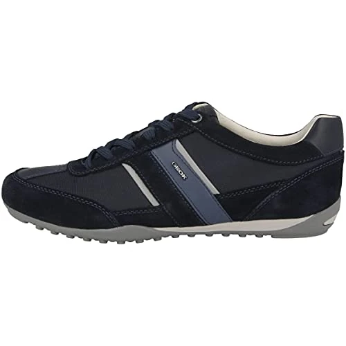 Zeitlich begrenztes Angebot: Geox Herren U Wells C Sneakers, Dk Navy, 41 EU von 99.95 € auf 79.94 € (20% Rabatt)