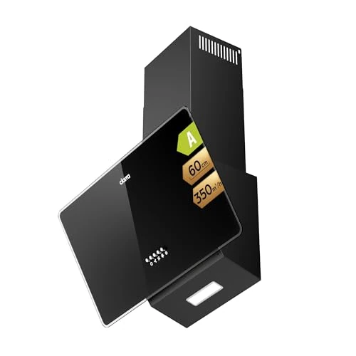 Offerta a tempo: CIARRA CAB6750 Classe A Cappa Aspirante Inclinata 60cm 350m³/h 3 livelli Evacuazione — 38% da 139,99 € a 86,53 €