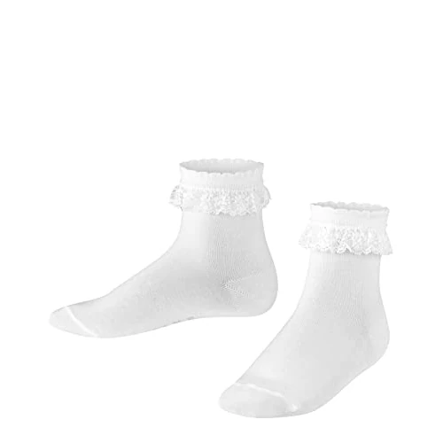Offre limitée : FALKE Romantic Lace B So coton unies 1 paire, Chaussettes Mixte bébé, Blanc White 2000, 80-92 de 10.00 € à 10.00 € (0.00% de remise)