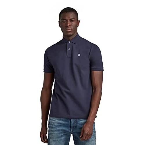 Offerta a tempo: G-STAR Uomo Dunda Polo, Blu (sartho blue D08513-5864-6067), XXL — 40% da 59,95 € a 35,99 €
