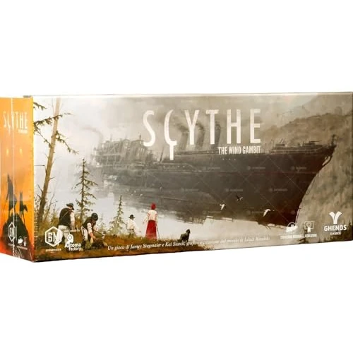 Ghenos Games - SCWG - Scythe The Wind Gambit - Espansione da Tavolo per 1-5 Giocatori, Età 14+