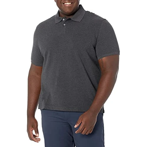 Oferta limitada: Amazon Essentials Polo de Piqué de Algodón de Ajuste Entallado Hombre, Carbón Mezcla, M de 13.90 € a 13.90 € (ahorro 0.00%)