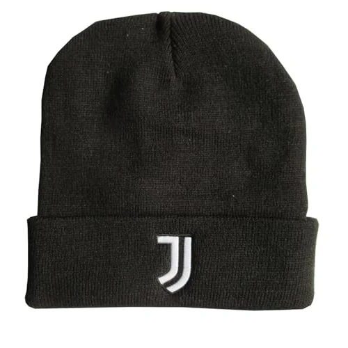 Juventus F.C. - Gorro oficial de la Juventus JJ, negro