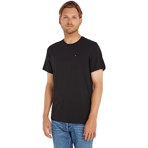 Offerta a tempo: Tommy Jeans Tjm Xslim Jersey Tee Dm0dm04411, Maglietta a Maniche Corte Uomo — 40% da 29,90 € a 17,99 €