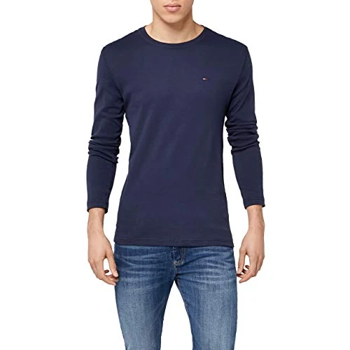 Oferta limitada: Tommy Jeans Tjm Original Rib Longsleeve Tee Dm0dm04409 Camiseta, Azul (Black Iris), XXL Hombre de 34.90 € a 26.33 € (ahorro 25%)
