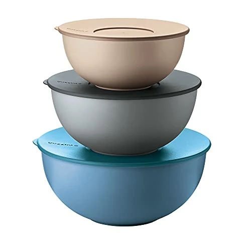 Offerta a tempo: Guzzini - Kitchen Active Design, EVERYWHERE Set 3 Contenitori con Coperchio - Multicolore, (5000, 3500, 2000 cc) - 29260152 - 6% da 22.35 € a 20.93 €