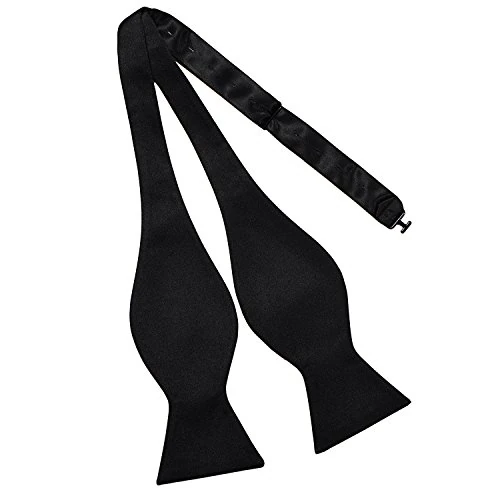 Oferta limitowana: DonDon Mucha męska do samodzielnego wiązania odpowiednia do garnituru i smokingu - Czarny z 55.98 zł na 53.17 zł (oszczędź 5%)