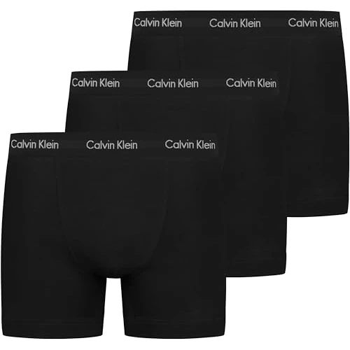 Offerta a tempo: Calvin Klein Uomo Pantaloncini Boxer Confezione da 3 Intimo — 26% da 44,90 € a 33,19 €