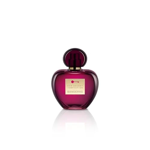 Banderas Her Secret Temptation, Eau de Toilette Spray per Donne, Fragranza Dolce Orientale, 50 ml