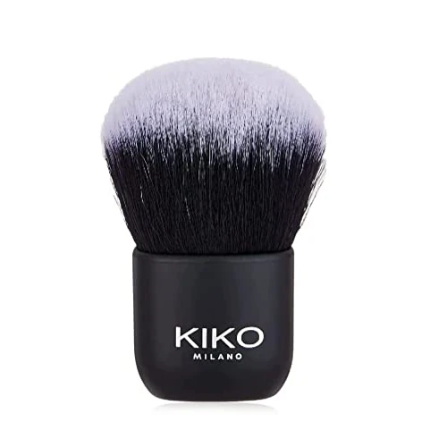 KIKO Milano Face 13 Kabuki Brush | Brocha kabuki para aplicar polvos para el rostro, fibras sintéticas