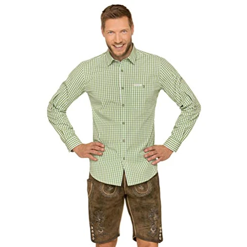 Offerta a tempo: Stockerpoint Camicia da Uomo, Verde (Verde Scuro), M - 0% da 9.81 € a 9.81 €