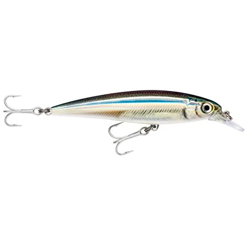 Offerta a tempo: Rapala Esca con Ami Due N. 3, Profondità di Nuoto 1.2-1.8m, 10cm Dimensioni, Acciuga - 0.00% da 18.90 € a 18.90 €