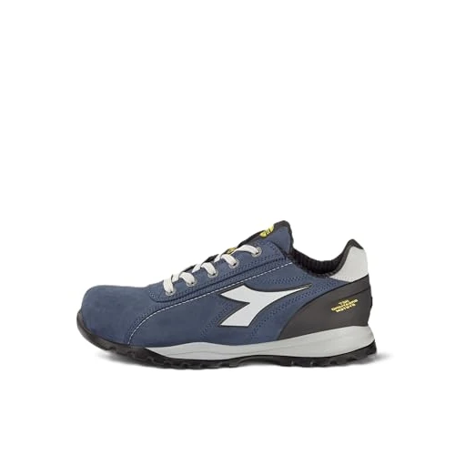 UTILITY DIADORA - Low Work Shoe Glove NET Low S3 HRO SRA ESD for Men and Women, 60014 Blue Cosmo, 8 UK