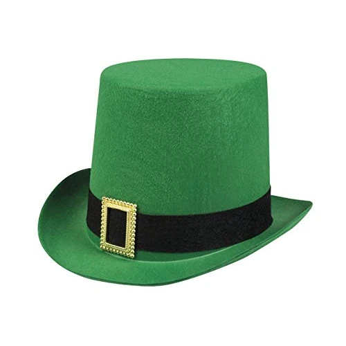 Boland- Cappello Cilindro Irish Man St. Patrick per Adulti, Verde, Taglia Unica, 44914