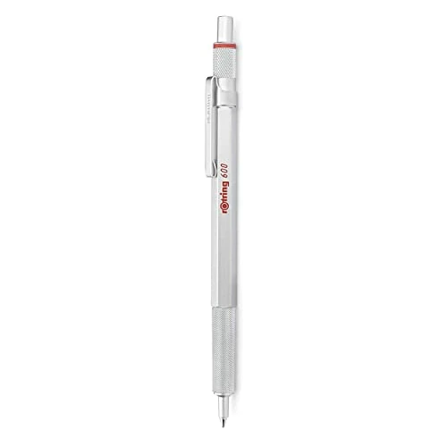 Limited offer: rOtring 600 Ballpoint Pen, Medium Point, Black Ink, Silver Barrel, Refillable from 22.30 EUR to 22.30 EUR (save 0%)