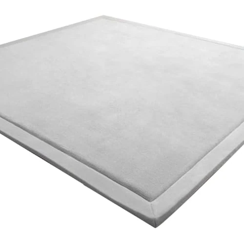 Tijdelijke aanbieding: E.life Koraal Fluwelen Tatami Tapijten Baby Veilige Haarloze Tapijten Kinderen Speelmatten Antislip Grote Maat Kinderkamer Tapijten voor Woonkamer, Baby's Slaapkamer (Grijs, 150 * 200CM) van 79.99 € naar 79.99 € (0.00% korting)