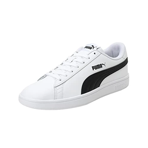 Offerta a tempo: PUMA Smash V2 L, Sneakers Unisex - Adulto, Bianco Puma White Puma Black, 39 EU - 33% da 54.95 € a 36.85 €