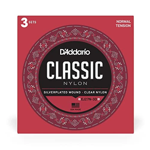 Offerta a tempo: D'Addario Corde Per Chitarra - Corde Per Chitarra Classica In Nylon — 15% da 27,90 € a 23,85 €