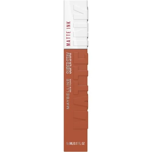 Oferta limitowana: Maybelline New York Super Stay Matte Ink Płynna pomadka do ust z matowym wykończeniem, lekka konsystencja, delikatny zapach, 70 Amazonian, 5 ml z 30.00 zł na 23.99 zł (oszczędź 20%)