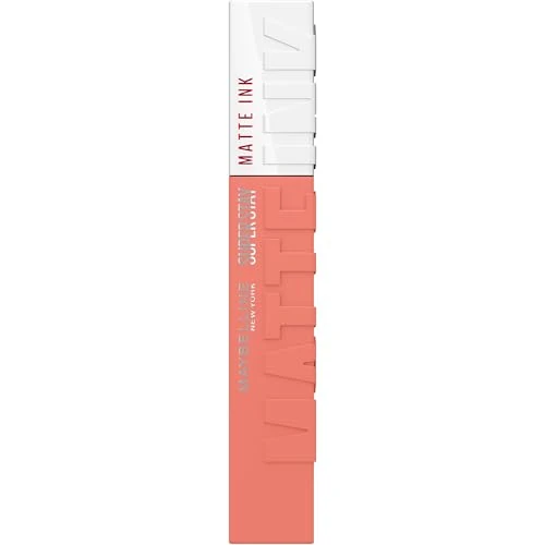 Offerta a tempo: Maybelline New York Tinta Labbra SuperStay Matte Ink, Rossetto Matte Liquido a Lunga Tenuta, Poet (60), 5 ml - 9% da 9.99 € a 9.09 €