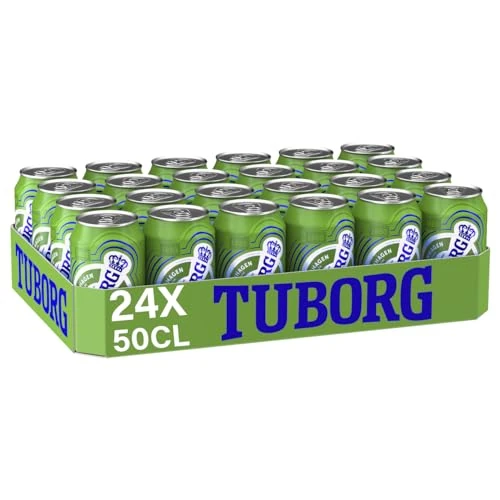 Offerta a tempo: Tuborg - 24 Lattine da 500ml — 34% da 28,56 € a 18,96 €