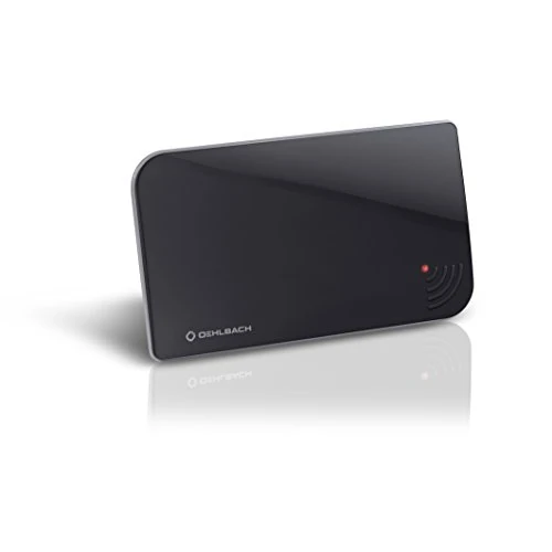 Offerta a tempo: Oehlbach Scope Vision DVB-T2 HD Antenne - Digitale Zimmerantenne - USB Strom - Aktiv DVB-T2 Verstärker - Innenantenne, Testsieger - Schwarz - 13% da 52.99 € a 46.10 €