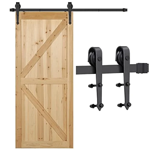 Offre limitée : Yaheetech 183 cm / 6 Ft Kit de Porte Coulissante Rail pour Porte Suspendue Quincaillerie Système de Porte Coulissante Intérieur de 50.00 € à 50.00 € (0.00% de remise)