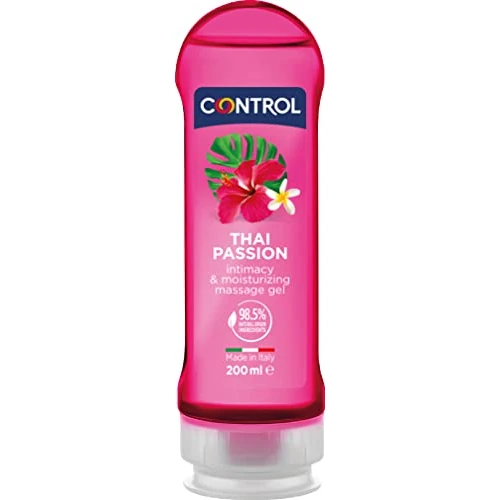 Offre limitée : CONTROL - Gel 2 en 1 Massage & Pleasure Thai Passion 200 ml – 100 % fabriqué en Italie de 8.90 EUR à 8.90 EUR (remise 0%)