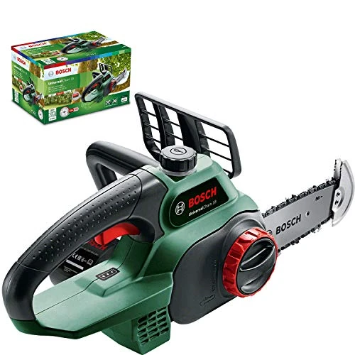 Offre limitée : Bosch Tronçonneuse sans fil - UniversalChain 18 (Livrée sans batterie ni chargeur, avec huile 80 ml, système 18V, longueur de guide: 20cm) de 99.98 EUR à 83.98 EUR (remise 16%)