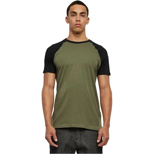 Offerta a tempo: Urban Classics Raglan Contrast Tee, Maglietta Uomo — 23% da 12,90 € a 9,99 €