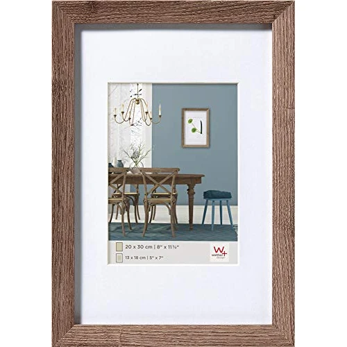Tijdelijke aanbieding: walther design fotolijst notenhout 40 x 50 cm met passe-partout, Fiorito houten lijst EF050N van 27.93 EUR naar 27.93 EUR (korting 0%)