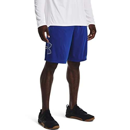 Under Armour Herren Tech Graphic Short, atmungsaktive Sweatshorts für Männer, komfortable kurze Hose mit loser Passform