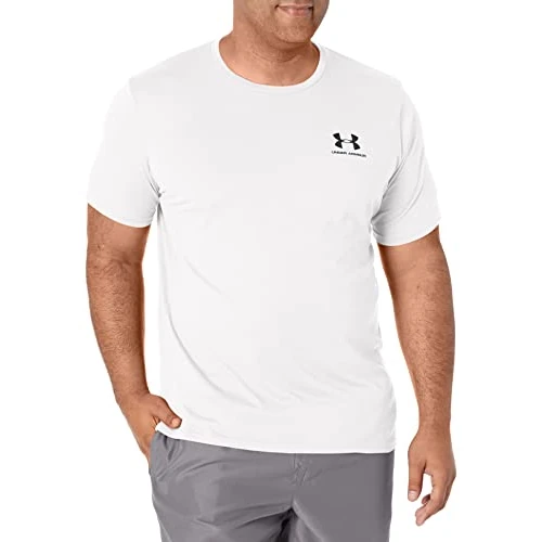 Beperkte aanbieding: Under Armour Herren Sportstyle Left Chest, komfortables T-Shirt für Männer mit Logo auf der linken Brust, Sportshirt mit loser Passform van 27.95 EUR naar 18.91 EUR (besparing 32%)