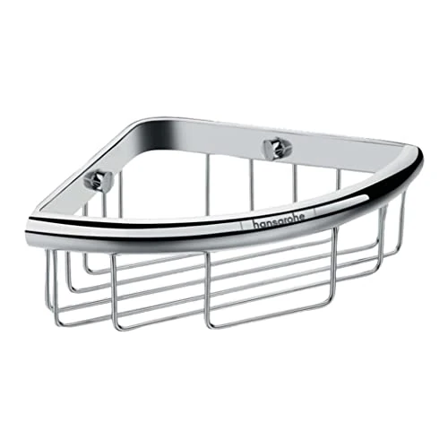 Zeitlich begrenztes Angebot: hansgrohe Logis Universal - Duschablage, Duschkorb, Eckregal Bad, Duschregal Ecke, Seifenkorb, Seifenablage Dusche, Badezimmer Zubehör, Chrom, 41710000 von 25.99 € auf 22.08 € (15% Rabatt)