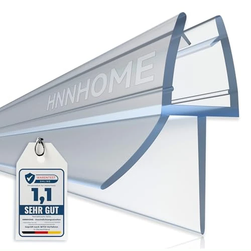 Zeitlich begrenztes Angebot: HNNHOME Duschtürdichtung Gerade 87cm Glastür 4-6mm Spalt 18mm von 13.98 € auf 11.88 € (15% Rabatt)
