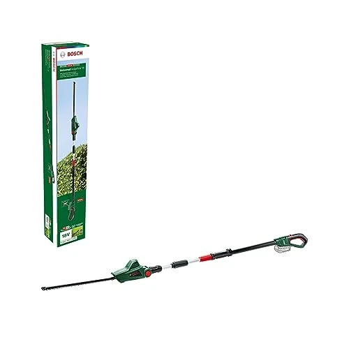 Oferta limitada: Bosch Tijeras cortasetos telescópicas a batería UniversalHedgePole 18 (sin batería, sistema de 18V, en caja) de 129.99 € a 114.96 € (ahorro 12%)