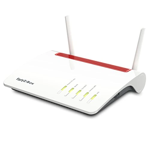 Offerta a tempo: FRITZ!Box 6890 LTE & Vdsl/Adsl2 Edition International, Modem Router combo con Wi-Fi Dual Band fino a 2.533 Mbits/s, Mesh, 4x Gigabit Lan, VoIP, Base Dect, SIM Slot, Interfaccia in Italiano - 0.00% da 439.00 € a 439.00 €