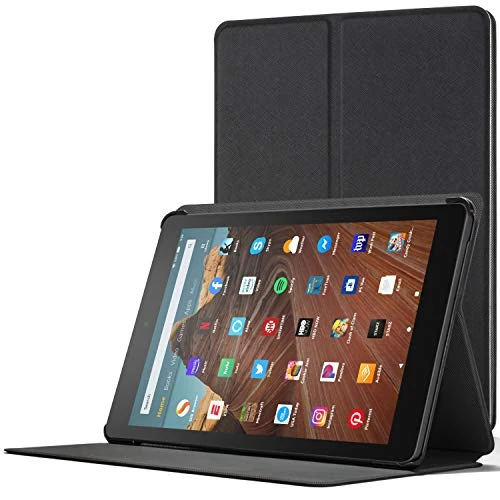 Forefront Cases Case for Fire HD 10 2017 & 2019 Tablet (9th Gen. – 2019 & 7th Gen. – 2017) Slim, Auto Sleep Wake Cover & Stand - Black **DOES NOT FIT NEW 2021, 2023 MODELS**