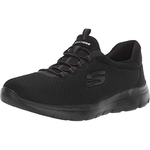 Offerta a tempo: Skechers Summits Top Player, Scarpe da ginnastica Donna, Black Mesh Trim, 38.5 EU - 45% da 69.95 € a 38.77 €