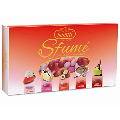 Buratti Confetti Zärtlichkeit Sfuume rot 1 kg