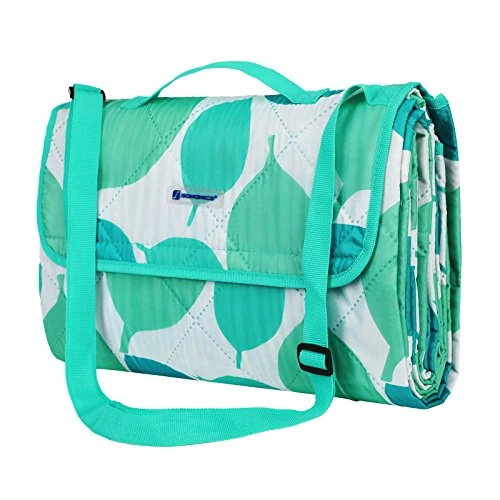 Oferta limitada: SONGMICS GCM80JW - Manta de pícnic Lavable para Exterior, Plegable en una Bolsa con Correa para el Hombro, Manta Ligera de Camping, Ideal para Viajes, aísla del Calor, 195 x 150 cm de 24.12 EUR a 24.12 EUR (ahorro 0%)