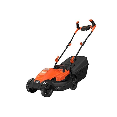 Offerta a tempo: BLACK+DECKER,RASAERBA 1200 W, LARGHEZZA TAGLIO 32 CM, 3 ALT. TAGLIO 20-40-60 MM, E-DRIVE, CAPACITA' CESTO 35 L, IMPUGNATURA VERSIONE BIKE. BEMW451BH-QS - 10% da 99.90 € a 89.99 €