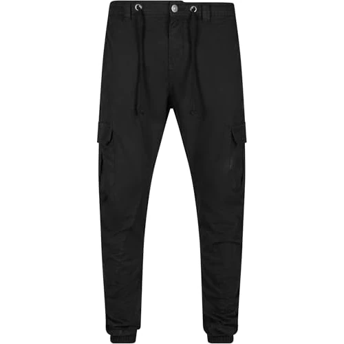 Limited-time offer: Urban Classics Men's Cargo Jogging Pants Trousers, Black (Black 7), 4XL from 33.70 GBP to 33.70 GBP (save 0%)