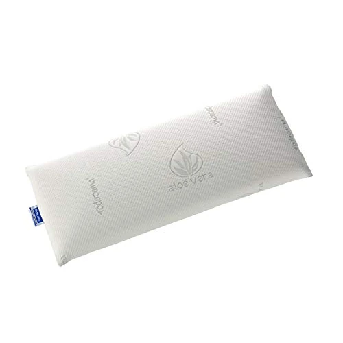 Offerta a tempo: Todocama - Cuscino viscoelastico, 90 cm nucleo compatto. Doppia federa con cerniera. Tessuto Aloe Vera. Termoregolabile adattabilità al collo. - 0.00% da 28.99 € a 28.99 €